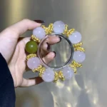 Pink crystal Xiuyu 16-18mm