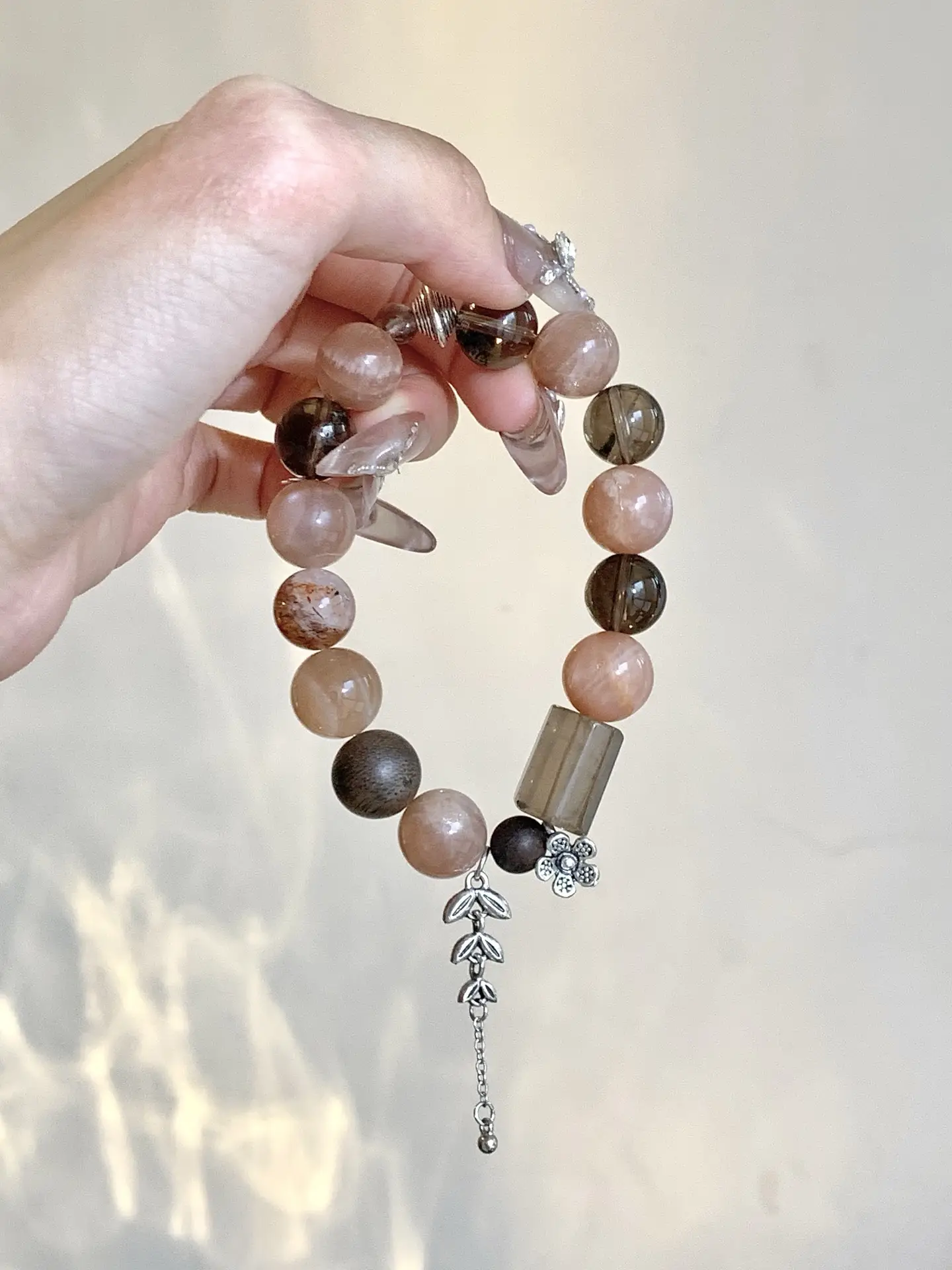 i1757941347703_2287_0_1.webp Orange Moonlight Tea Crystal Nine Cent Agarwood Black Gold Over 12mm - Image 1