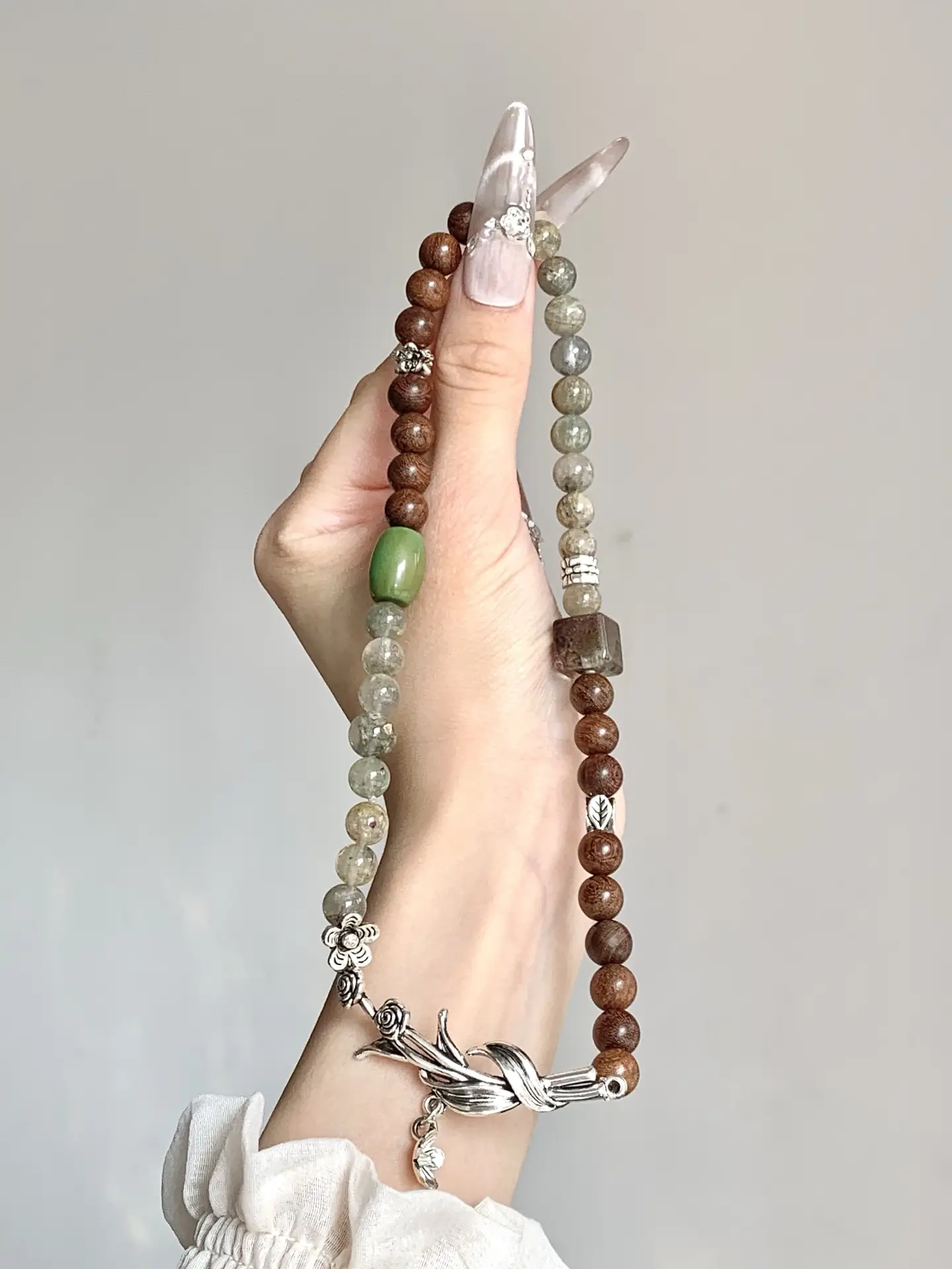 i1757941570464_9534_0_1.webp Green Ghost Sandalwood Turquoise - Image 1