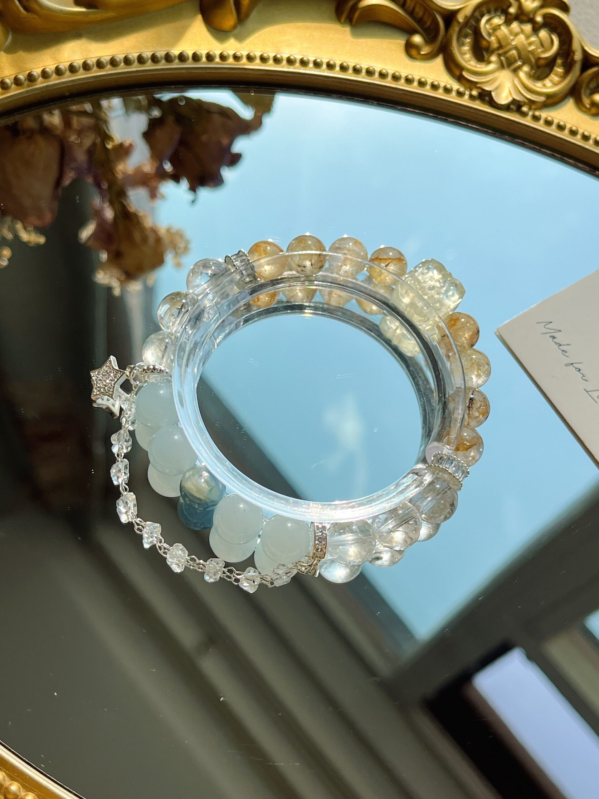 2025-09-04 142614 37/Custom Crystal Bracelet | 4 Personalized Modes for Energy Alignment & Unique Style - Image 1