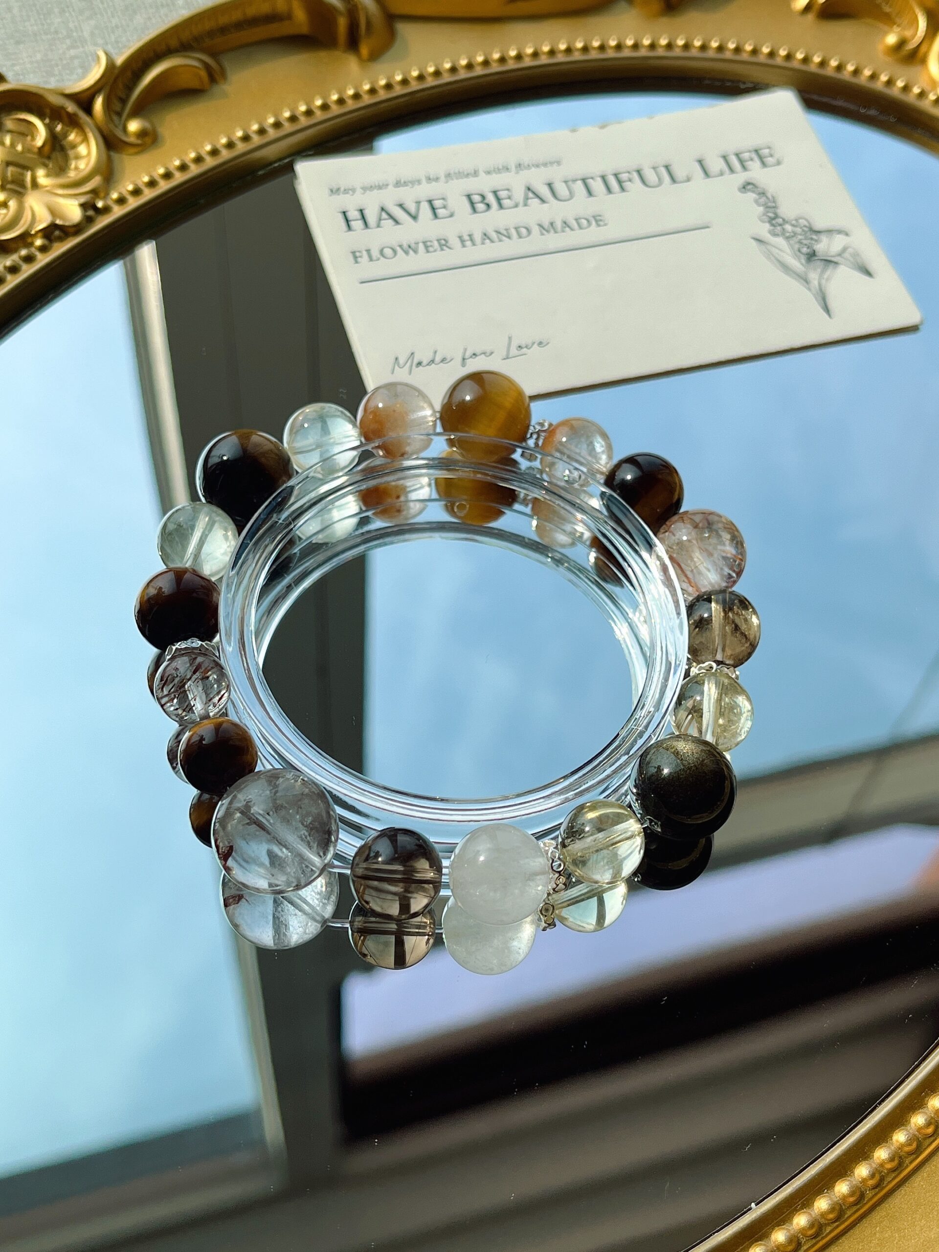 2025-09-21 135059 23/Custom Crystal Bracelet | 4 Personalized Modes for Energy Alignment & Unique Style - Image 1